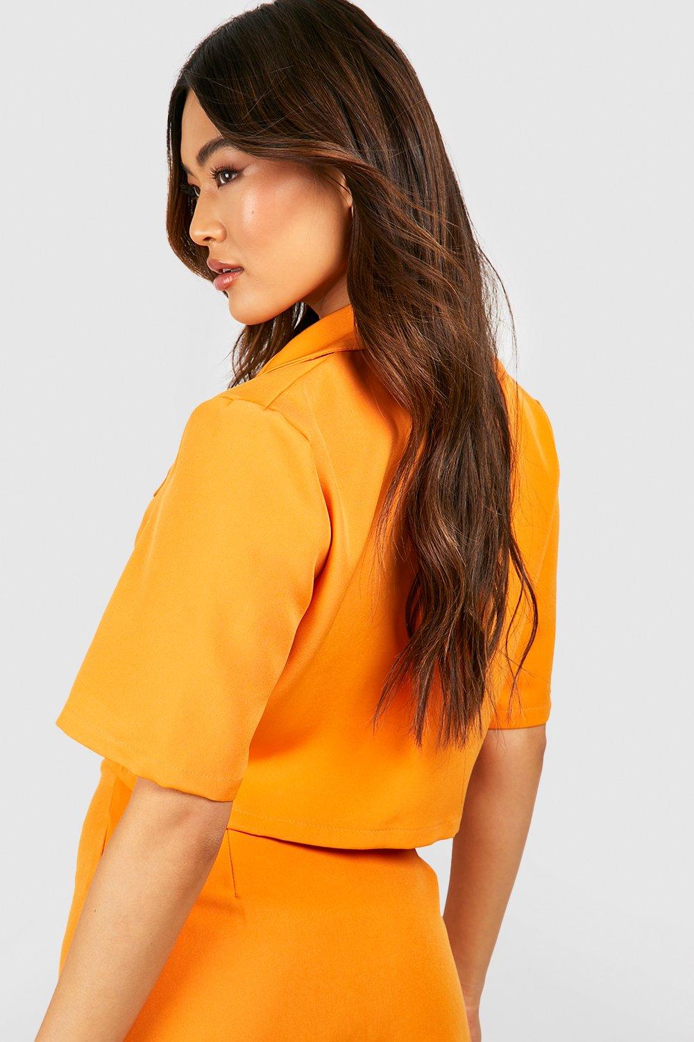 Orange best sale blazer playsuit